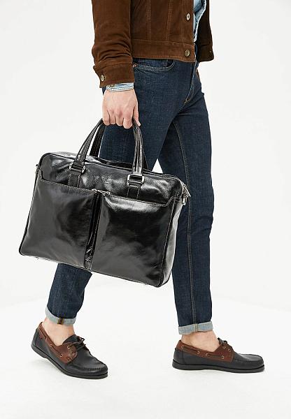 Деловая сумка Versado VG024-15 black Versado, Артикул: VG024-15 black фото №1