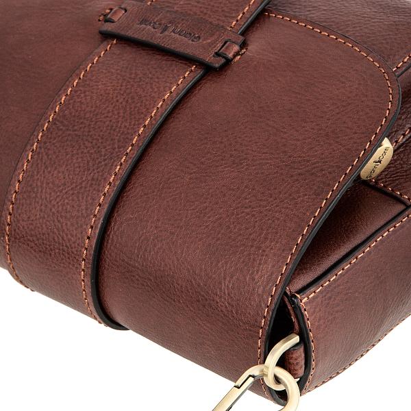 Сумка тёмно-коричневый Gianni Conti 913441 dark brown Gianni Conti, Артикул: 913441 dark brown фото №1
