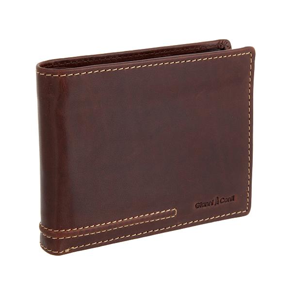 Портмоне коричневый Gianni Conti 707142 brown Gianni Conti, Артикул: 707142 brown фото №1
