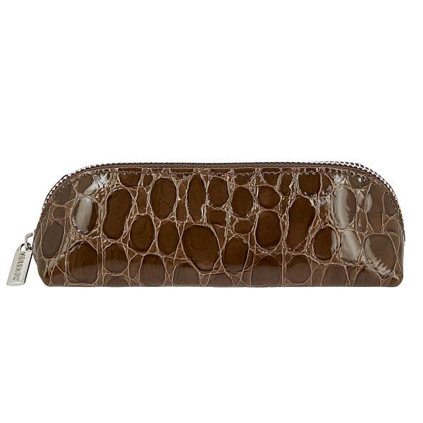 Кожаный футляр косметичка Versado 006 brown croco Versado, Артикул: 006 brown croco фото №1