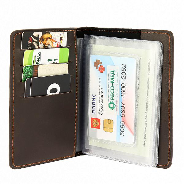 Обложка для автодокументов Versado 044-2 brown Versado, Артикул: 044-2 brown фото №1