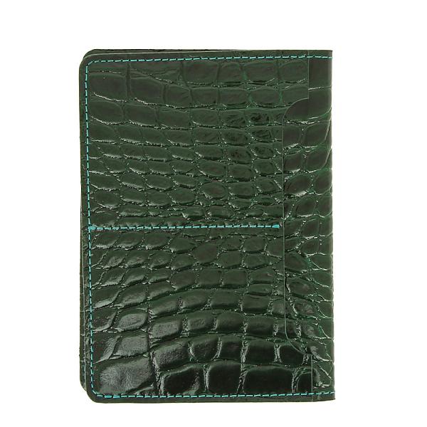 Обложка для автодокументов Versado 044-2 green croco Versado, Артикул: 044-2 green croco фото №1