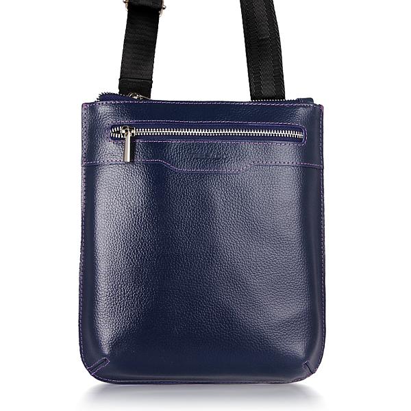 Мужская сумка из натуральной кожи VersadoVG113 relief navy Versado, Артикул: VG113 relief navy фото №1