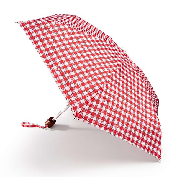 L501-4607 Red Gingham (Красная клетка) Зонт женский механика Fulton Fulton, Артикул: L501-4607 фото №1