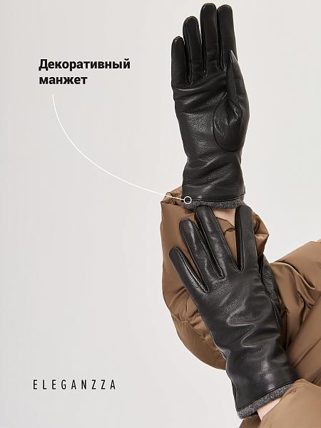Перчатки женские 100% ш IS353MP black Eleganzza, Артикул: IS353MP-8_01-000567 фото №1