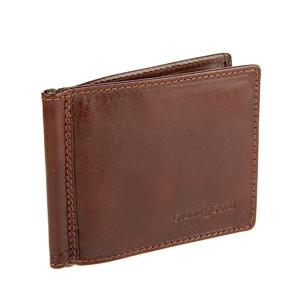 Зажим для денег коричневый Gianni Conti 9407101 brown Gianni Conti, Артикул: 9407101 brown фото №1