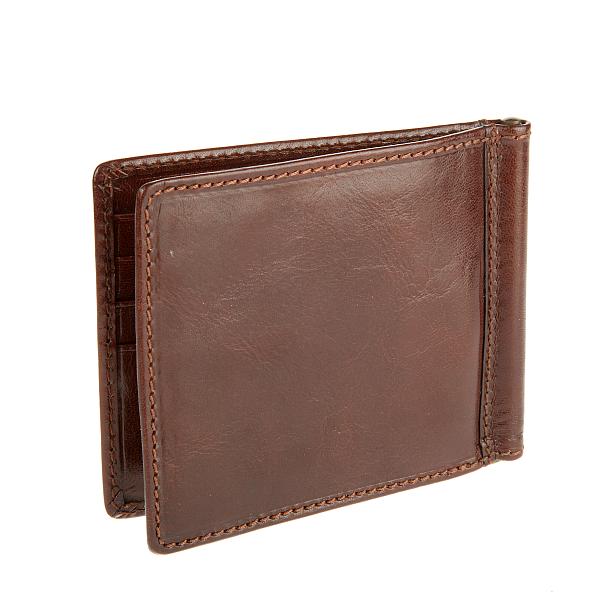 Зажим для денег коричневый Gianni Conti 9407101 brown Gianni Conti, Артикул: 9407101 brown фото №1