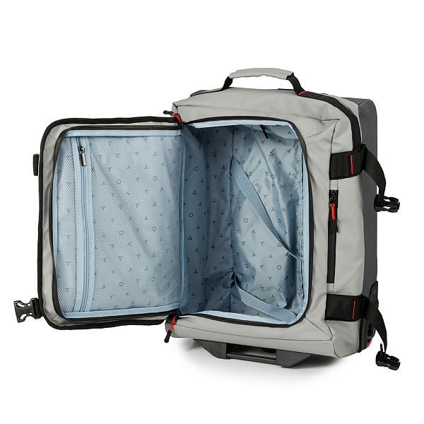 Сумка на колесах TORBER РИТМ, серый, полиэстер 900D с PU покрытием, 49 x 35,5 x 26 см, 35 л T1810S Torber, Артикул: T1810S фото №1