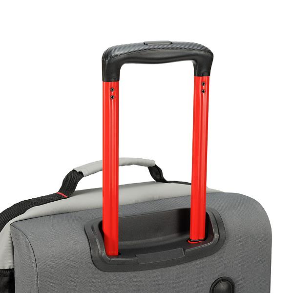 Сумка на колесах TORBER РИТМ, серый, полиэстер 900D с PU покрытием, 49 x 35,5 x 26 см, 35 л T1810S Torber, Артикул: T1810S фото №1