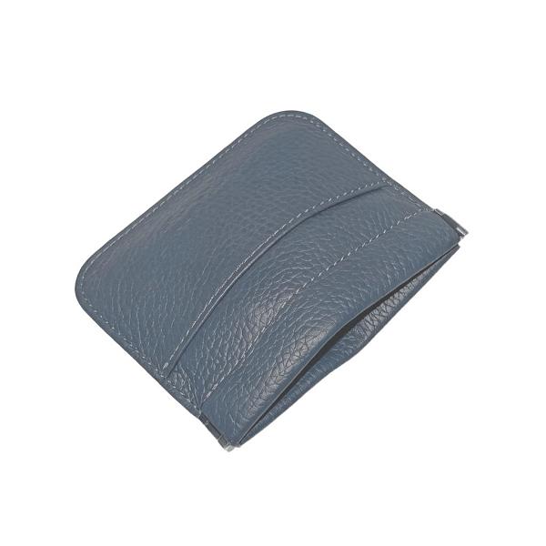 Картхолдер-монетница Conti UOMO голубой Conti Uomo 15-62 light blue Conti Uomo, Артикул: 15-62 light blue фото №1
