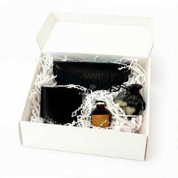 122 Black Подарочный набор черный Conti Uomo 122 Black Conti Uomo, Артикул: 122 Black фото №1