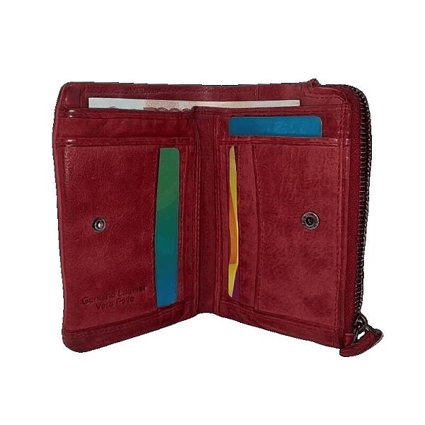 Кошелек женский Conti UOMO красный Conti Uomo 421000 red Conti Uomo, Артикул: 421000 red фото №1