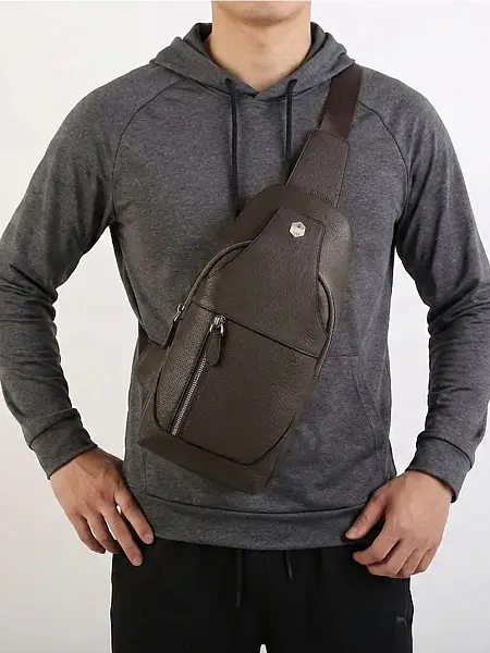 Сумка через плечо из натуральной кожи Petek 13001P.952.02 Petek, Артикул: 13001P.952.02 фото №1