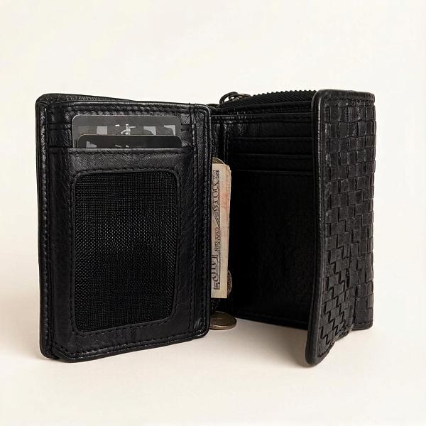 Кошелек женский Conti UOMO черный Conti Uomo 421501 black Conti Uomo, Артикул: 421501 black фото №1