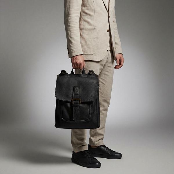 Рюкзак Conti UOMO черный Conti Uomo 421305 black Conti Uomo, Артикул: 421305 black фото №1