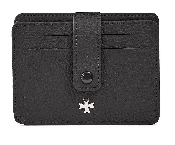 Кредитница картхолдер кожаная Narvin 9105-Polo Brown Vasheron, Артикул: 9105-Polo Brown фото №1