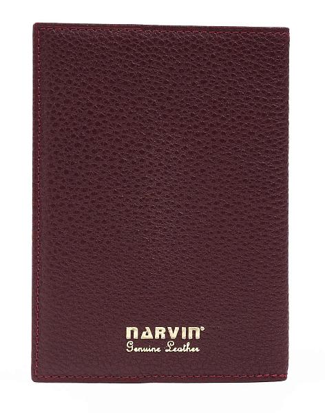 Обложка для паспорта Narvin 9159-Polo Cherry Vasheron, Артикул: 9159-Polo Cherry фото №1