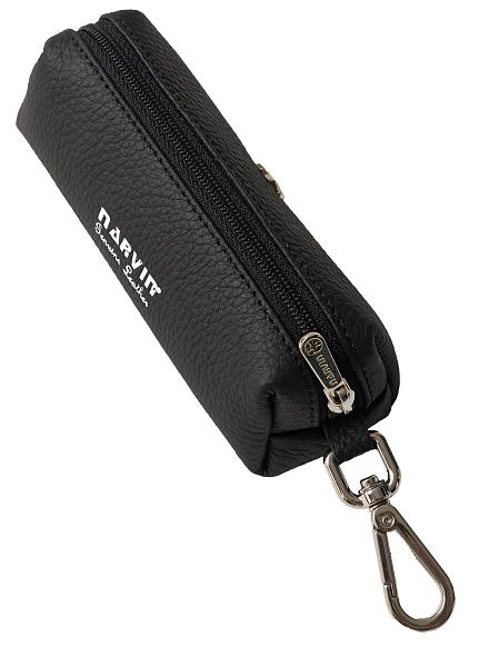Ключница из натуральной кожи NARVIN 9273-Polo Black Vasheron, Артикул: 9273-Polo Black фото №1