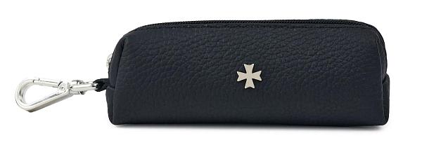 Ключница из натуральной кожи NARVIN 9273-Polo Black Vasheron, Артикул: 9273-Polo Black фото №1