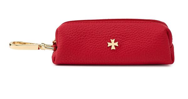 Ключница из натуральной кожи NARVIN 9273-Polo Red Vasheron, Артикул: 9273-Polo Red фото №1