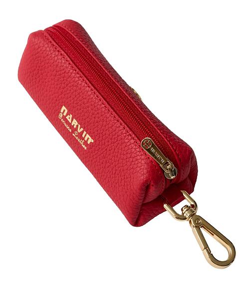 Ключница из натуральной кожи NARVIN 9273-Polo Red Vasheron, Артикул: 9273-Polo Red фото №1