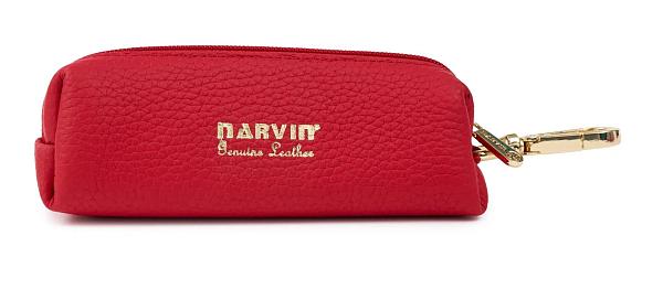 Ключница из натуральной кожи NARVIN 9273-Polo Red Vasheron, Артикул: 9273-Polo Red фото №1
