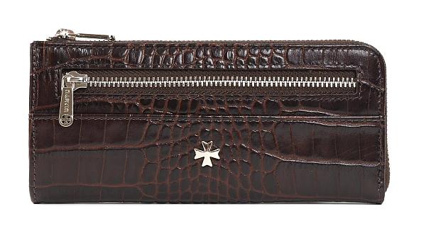 Ключница из натуральной кожи NARVIN 9280-Croco Brown Vasheron, Артикул: 9280-Croco Brown фото №1