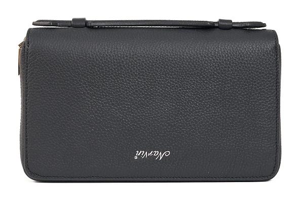 Клатч мужской из натуральной кожи NARVIN 9432-Polo Black Vasheron, Артикул: 9432-Polo Black фото №1