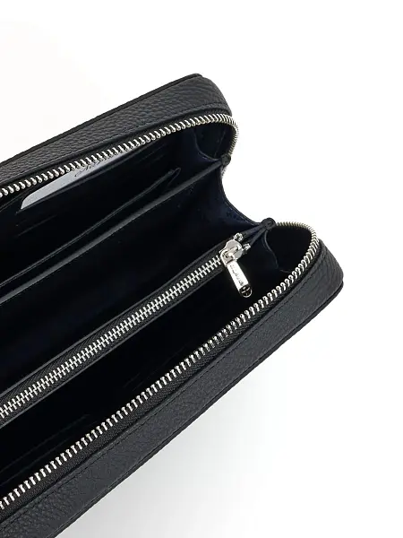 Клатч мужской из натуральной кожи NARVIN 9432-Polo Black Vasheron, Артикул: 9432-Polo Black фото №1