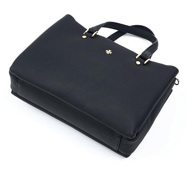 Женская сумка NARVIN из натуральной кожи 99801-Polo Black Vasheron, Артикул: 9801-Polo Black фото №1
