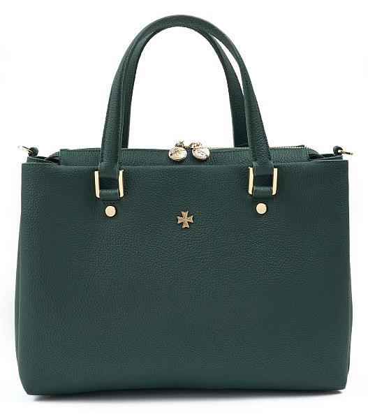Сумка женская из натуральной кожи NARVIN 9804-Polo Green Vasheron, Артикул: 9804-Polo Green фото №1