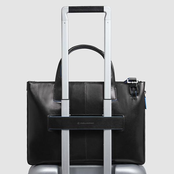 Сумка Piquadro CA6857B2/N кожаная коричневая Piquadro, Артикул: CA6857B2/N фото №1
