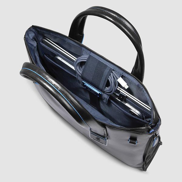 Сумка Piquadro CA6857B2/N кожаная коричневая Piquadro, Артикул: CA6857B2/N фото №1