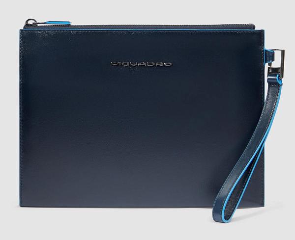 Клатч мужской из натуральной кожи Piquadro AC6509B2/BLU2 Piquadro, Артикул: AC6509B2/BLU2 фото №1