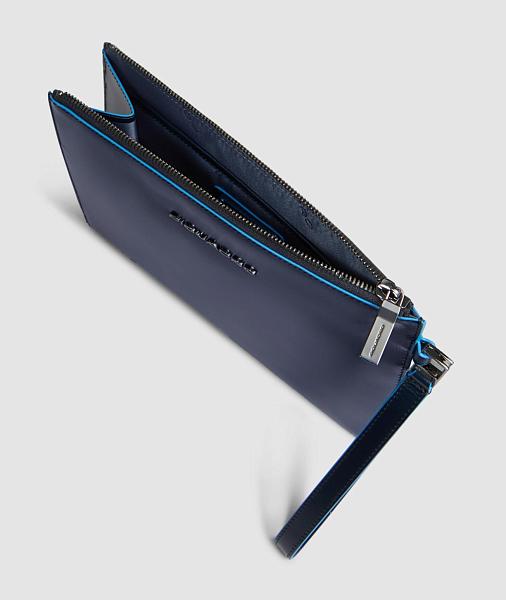 Клатч мужской из натуральной кожи Piquadro AC6509B2/BLU2 Piquadro, Артикул: AC6509B2/BLU2 фото №1
