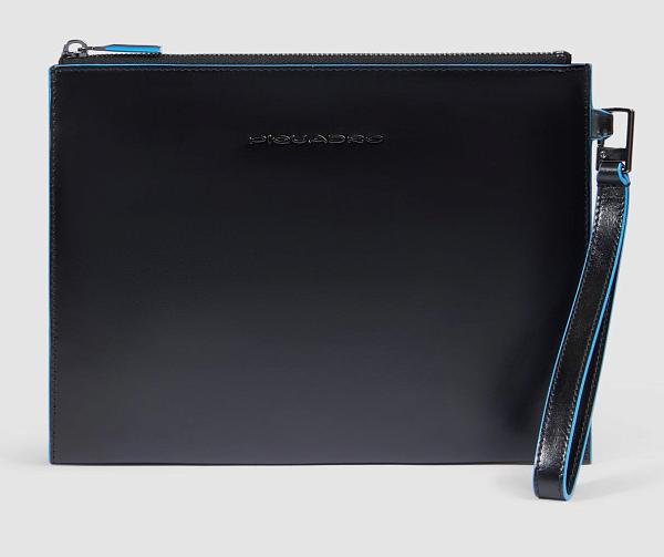 Клатч мужской из натуральной кожи Piquadro AC6509B2/N Piquadro, Артикул: AC6509B2/N фото №1
