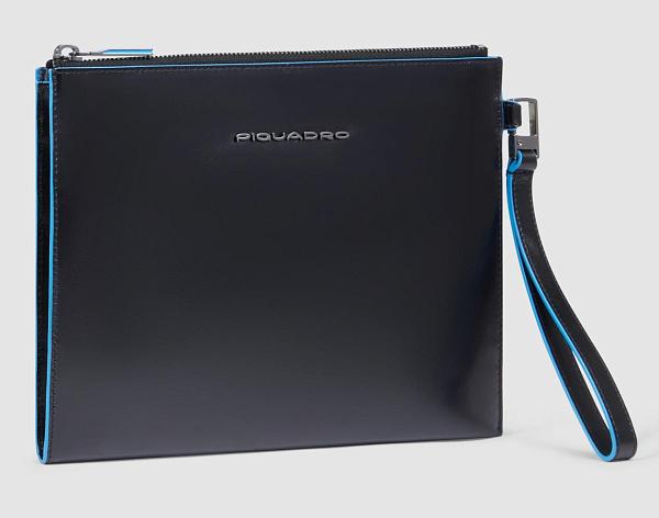 Клатч мужской из натуральной кожи Piquadro AC6509B2/N Piquadro, Артикул: AC6509B2/N фото №1
