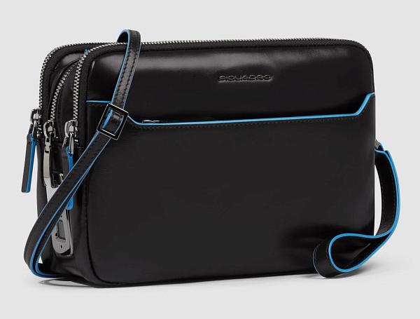 Клатч с тремя отделениями и замком Piquadro AC6902B2R/N коричневый Piquadro, Артикул: AC6902B2R/N фото №1