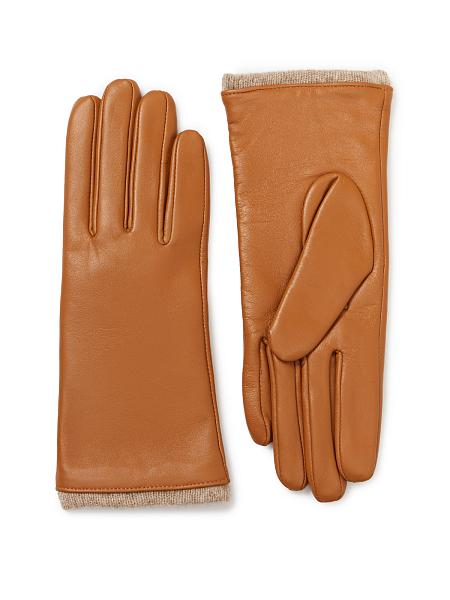 Перчатки женские 100% ш IS353MP golden brown Eleganzza, Артикул: IS353MP-7_01-000590 фото №1