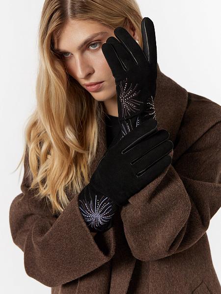 Перчатки женские ш+каш. IS02610 black Eleganzza, Артикул: IS02610-75_01-00059 фото №1