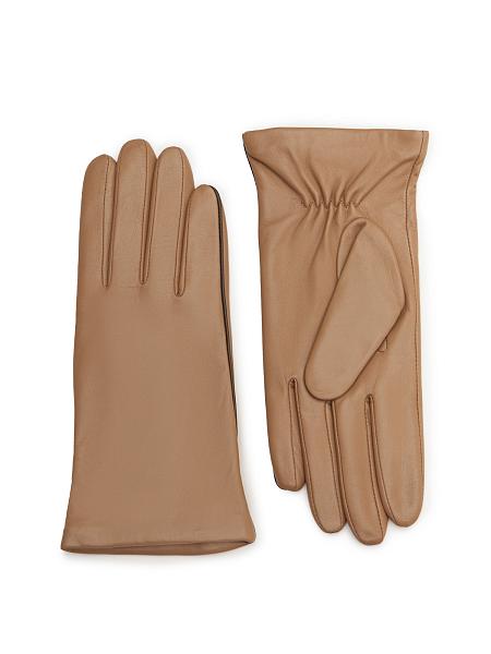Перчатки женские 100% ш IS967 cream/d.brown Eleganzza, Артикул: IS967-65_01-00059 фото №1