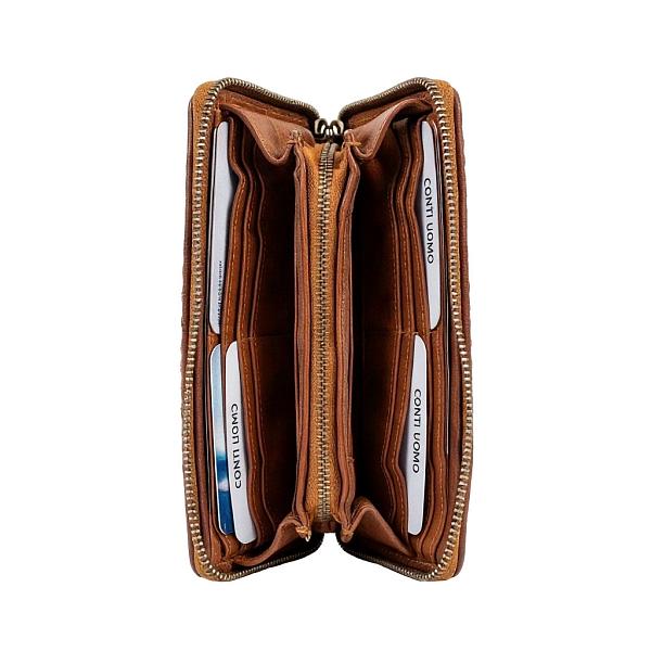 Кошелек женский Conti UOMO оранжевый Conti Uomo 421031 orange Conti Uomo, Артикул: 421031 orange фото №1