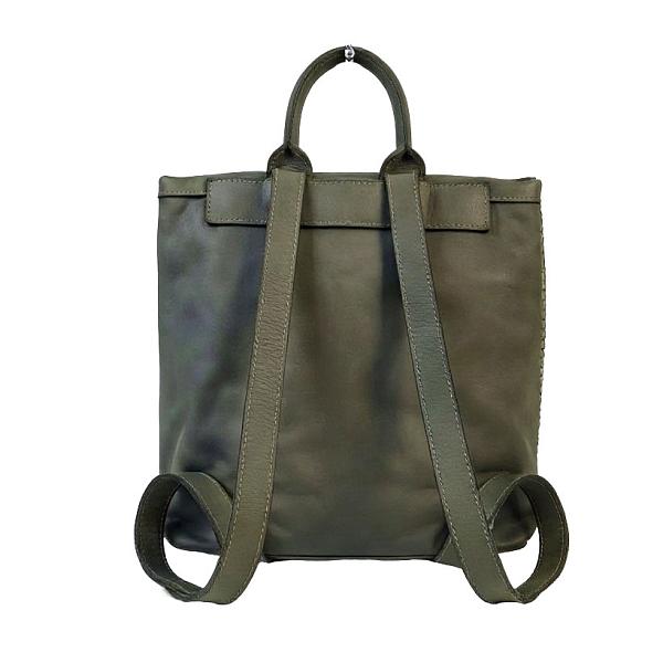 Рюкзак женская Conti UOMO зелёный Conti Uomo 421582 Green Conti Uomo, Артикул: 421582 Green фото №1