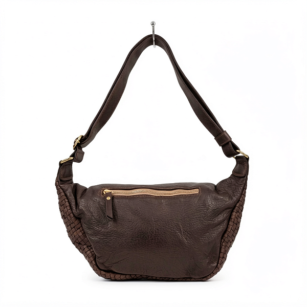 Поясная сумка через плечо Conti UOMO коричневый Conti Uomo 421200 brown Conti Uomo, Артикул: 421200 brown фото №1