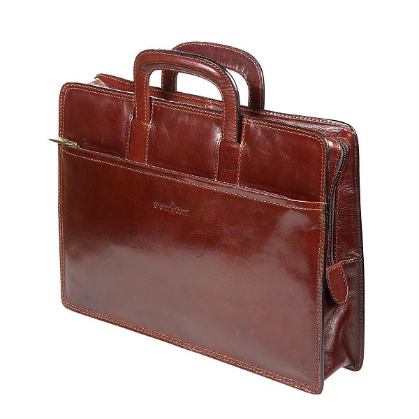 Портфель коричневый Gianni Conti 9401034 brown Gianni Conti, Артикул: 9401034 brown фото №1