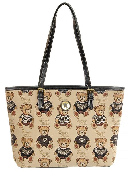Сумка женская e-705 black erang bear чёрный ERANG BEAR, Артикул: E-705 Black фото №1