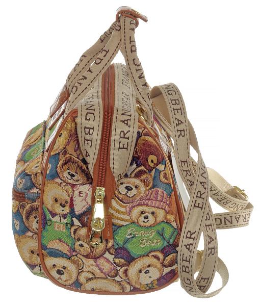 Сумка женская e-711 brown erang bear коричневый ERANG BEAR, Артикул: E-711 Brown фото №1