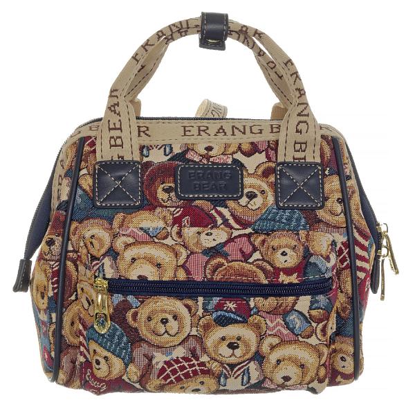 Сумка женская e-711 blue erang bear синий ERANG BEAR, Артикул: E-711 Blue фото №1