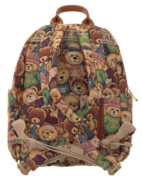 Рюкзак e-915 brown erang bear коричневый ERANG BEAR, Артикул: E-915 Brown фото №1