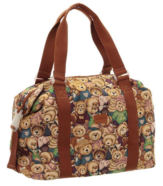 Сумка женская e-717 brown erang bear коричневый ERANG BEAR, Артикул: E-717 Brown фото №1